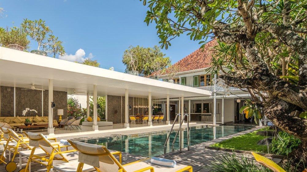 Elite Havens - Villa 1880 - Bali 5-Bedroom Fully Staffed Contemporary-Colonial Villa - Indonesia - Pool area
